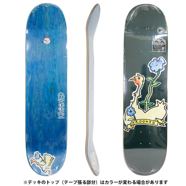 楽天市場】スケボー デッキ クルーキッド KROOKED BELLE EASY RIDER 