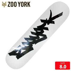 �X�P�{�[�f�b�L �Y�[���[�N ZOOYORK OG 95 TAG White DECK 8.0 SKATEBOARD �X�P�[�g�{�[�h 25SM