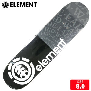 XP{[ fbL Gg ELEMENT CAPSULE BLACK DECK 8.0 XP[g{[h BF027023 25FW