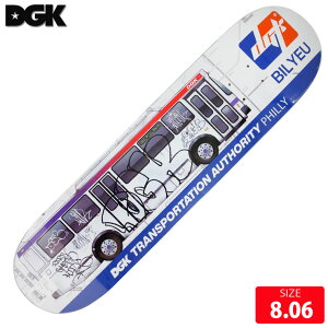 �X�P�{�[ �f�b�L �f�B�[�W�[�P�[ DGK PRO DECK TRANSPORTATION BILYEU SIZE 8.06 skatebaord �X�P�[�g�{�[�h 26SS