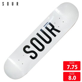 スケボー デッキ SOUR Sour Army OG White Deck size 7.75 8.0 サワー スケートボード スケボー skateboard