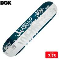スケボー デッキ ディージーケー DGK HELLO LOVE PARK DECK SIZE 7.75 skatebaord スケートボード 26SS