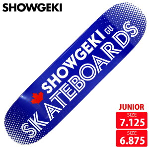 �X�P�{�[ �f�b�L �W���j�A �V���E�Q�L SHOWGEKI BLUEJAYS DECK SIZE 6.875 -7.125 SKATEBOARD 26SS �X�P�[�g�{�[�h