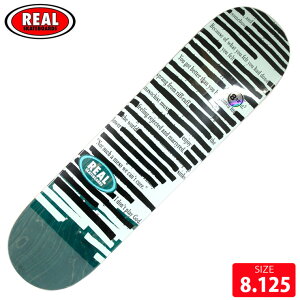 �X�P�{�[ �f�b�L ���A�� REAL TTEAM NON-FICTION DECK SIZE 8.125 �X�P�[�g�{�[�h SKATEBOARD 26SS