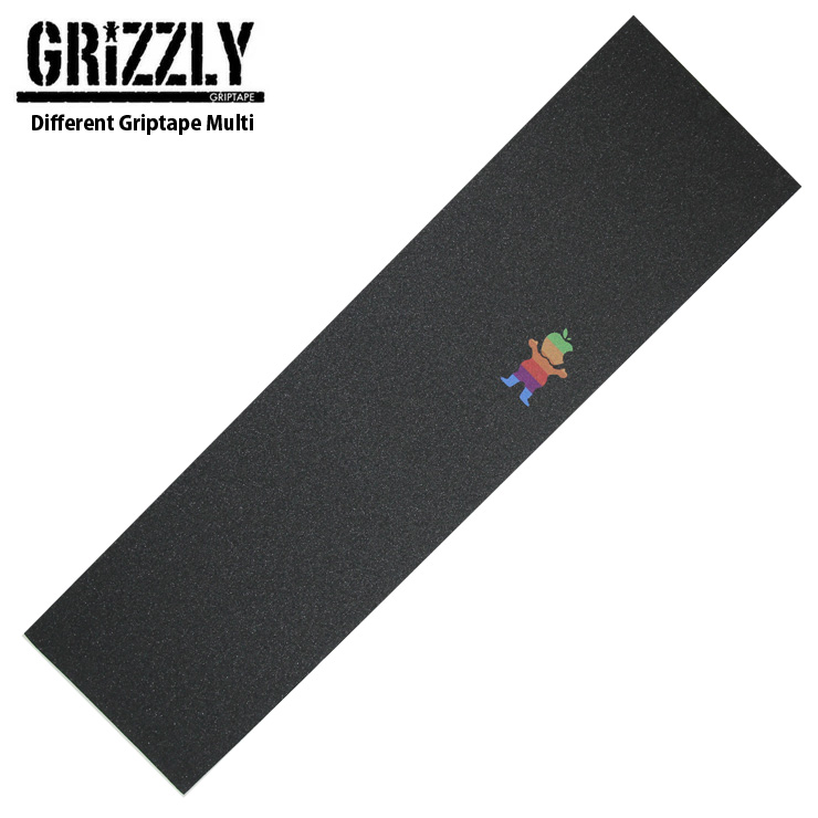 人気のデッキテープ スケボー デッキテープ グリズリー GRIZZLY OUTLET SALE Different おすすめ スケートボード グリップテープ Griptape Multi