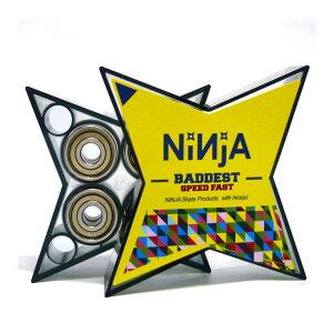 NINJA �j���W�� �x�A�����O BADDEST FAST BEARING OIL ABEC7�X�P�{�[ �X�P�[�g�{�[�h �p�[�c