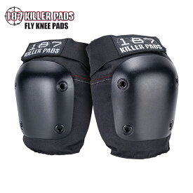 187 KILLER PADS プロテクター フライ ニーパッド ヒザ 膝パッド 膝当て サポーター スケートボード スケボー FLY KNEE PADS