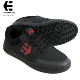 ETNIES エトニーズ キッズ マラナ KIDS MARANA BLK/RED/BLK 19-22cm ジュニア スケボー スニーカー 22FW