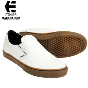 Ggj[Y }i ETNIES MARANA SLIPON WHT/GUM XP{[ Xj[J[ 22SM