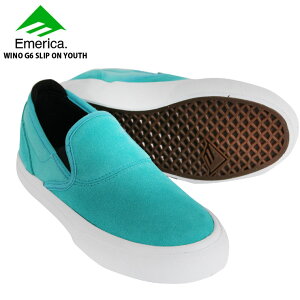GJ XP[g LbY V[Y EMERICA WINO G6 SLIP ON YOUTH AQUA WjA Xj[J[ V[Y 22SM