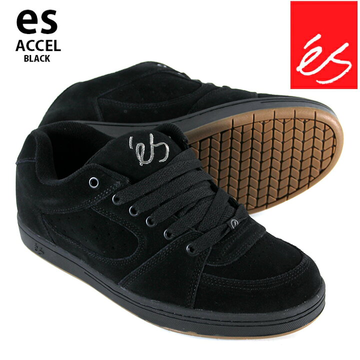 楽天市場】エス スケート スニーカー アクセル es ACCEL OG BLACK GUM 