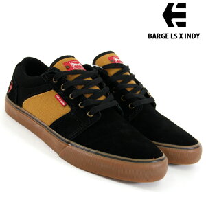 ETNIES Ggj[Y XPV[ Xj[J[ C XP[g{[h XP{[ BARGE LS X INDY BLACK/BROWN