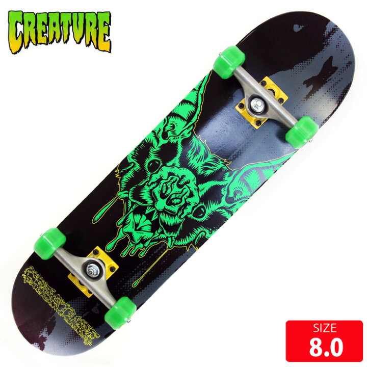 楽天市場】スケボー コンプリート クリエーチャー CREATURE DWELLER  