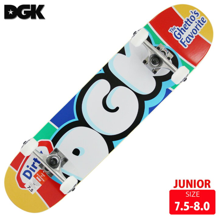 楽天市場】DGK ディージーケー コンプリートデッキ PUFF DECK SIZE 7.5 