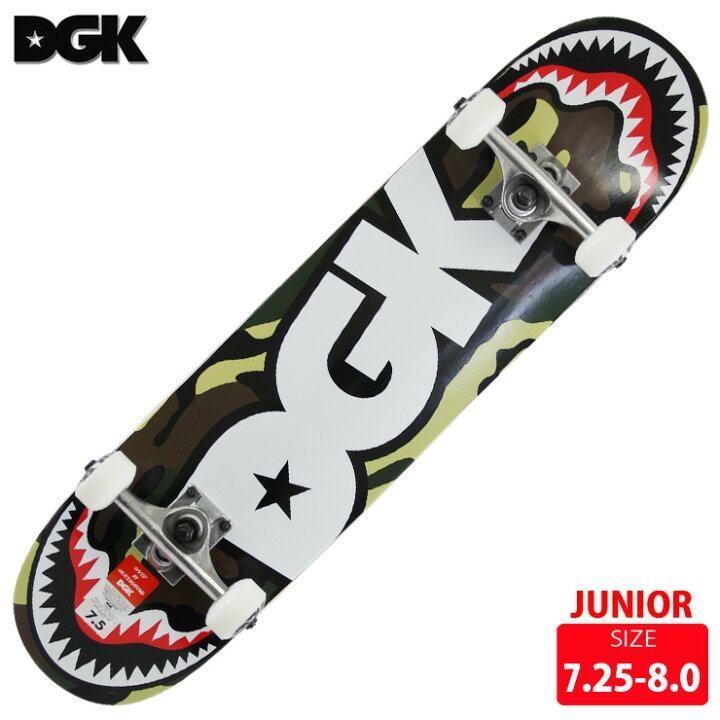 楽天市場】DGK ディージーケー コンプリートデッキ PILOT DECK SIZE  