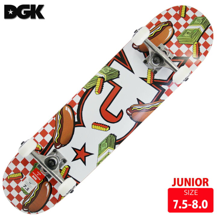 楽天市場】DGK ディージーケー コンプリートデッキ DINER DECK SIZE 