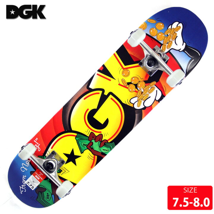 楽天市場】DGK ディージーケー コンプリートデッキ JACKPOT COMPLETE 