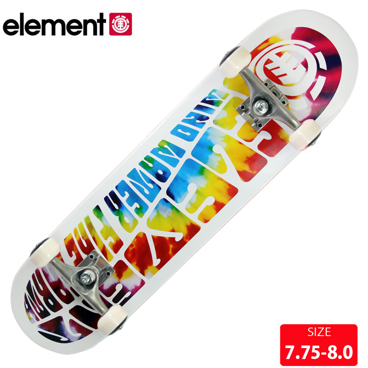 人気のエレメントコンプリ スケボー コンプリート エレメント ELEMENT TRIP OUT COMP コンプリ 7.75 スケートボード クエストン 8.0 DECK 人気の製品 人気 完成品