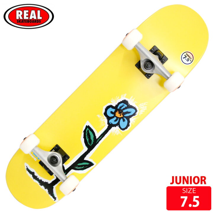 楽天市場】スケボー ジュニア レディース コンプリート リアル REAL 