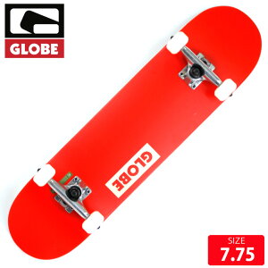 XP{[ Rv[g O[u GLOBE Goodstock Red COMPLETE 7.75 Rv i XP[g{[h 25FW