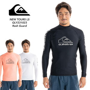 Quiksilver �N�C�b�N�V���o�[ �����Y ���b�V���K�[�h ���� �g�b�v�X NEW TOURS LS QLY231023