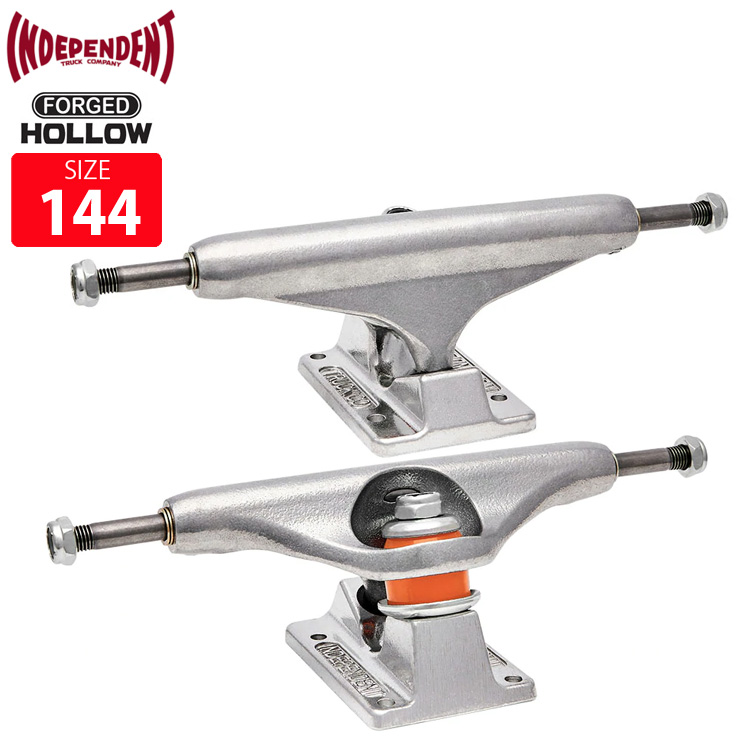 INDEPENDENT人気モデル インディートラック フォージド ホロー 144 INDEPENDENT STAGE 11 FORGED HOLLOW インデペンデント スケートボード SKATE TRUCK