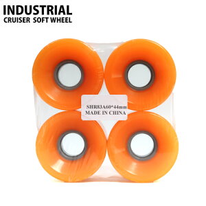 XP[g{[h \tgEB[ INDUSTRIAL CRUISER-SOLID ORG 60X44mm 83A WHEELyNGXgz