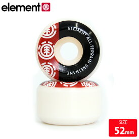 ELEMENT WHEELS エレメント ウィール SECTION 99A 52mm スケートボード ウィール