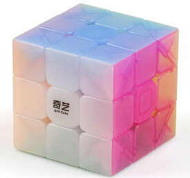 【正規販売店】 安心の保証付き QiYi Warrior W Jelly Cube Edition 3x3x3 ステッカーレス パステル ルービックキューブ おすすめ