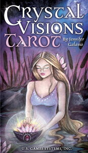 �y���K�̔��X�z US Games Systems �N���X�^���r�W�����^���b�g Crystal Visions Tarot �^���b�g �I���N�� �肢 ��������