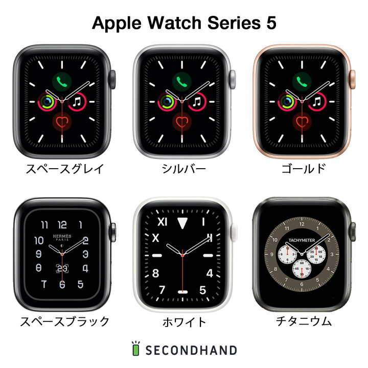 楽天市場】【中古】Apple Watch Series 5 バンドなし コラボブランド 