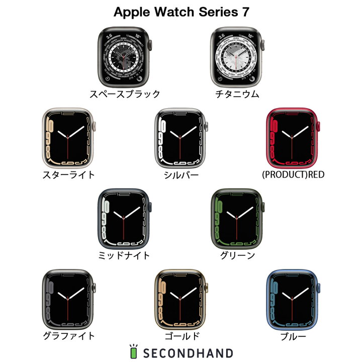 楽天市場】【中古】Apple Watch Series 7 バンドなし コラボブランド 