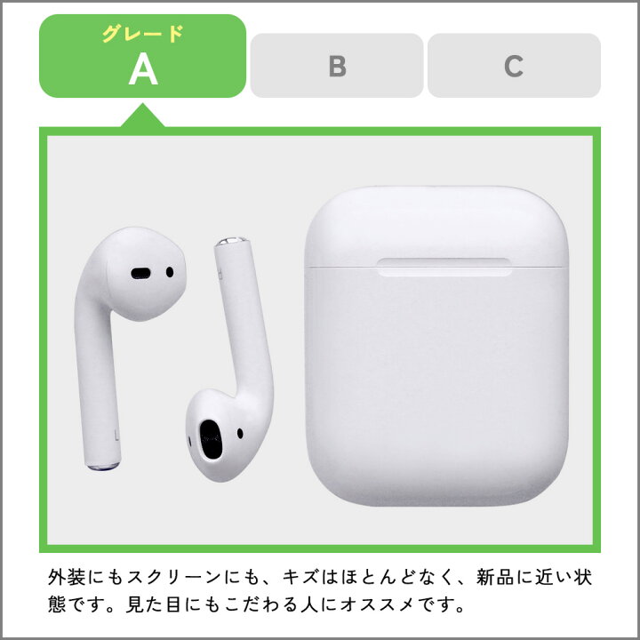 楽天市場】【中古】AirPods Pro 第1世代 純正 MagSafe充電ケース付き A 