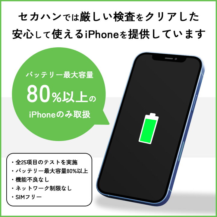 楽天市場】【中古】iPhone 12 SIMフリー 64GB / 128GB / 256GB  
