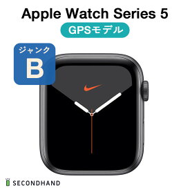 【中古】 Apple Watch Series 5 NIKE+ 44mm アルミケース GPS ジャンクB スペースグレイ アルミニウム/バンドなし 本体 交換・返品不可