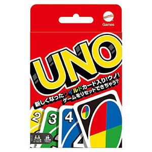 マテルゲーム(Mattel Game) ウノ(UNO) ウノ カードゲーム パーティーゲーム 2~10人用 7歳から B7696