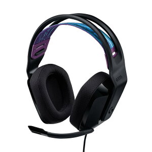 Logicool G Q[~OwbhZbg G335 Q[~O wbhZbg G335BK y 222g 3.5mm L ̉ XeI 2.1ch tbv~[g }CNt PS5 PS4 PC Switch Xbox X}z Ή wbhz wb