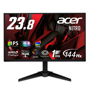Acer 23.8�C���` �t��HD 144Hz 1ms(VRB) IPS ����� sRGB 99% AMD FreeSync �u���b�N�u�[�X�g VRB�Ή� �u���[���C�g�ጸ HDMI 1.4 DisplayPort v1.2 �X�s�[�J�[�E�w�b�h�z���[�q Acer Display Widget 6���J���[���� VESA�}�E