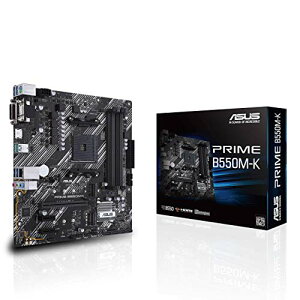 ASUS AMD B550 ���� AM4 �Ή� �}�U�[�{�[�h PRIME B550M-K �yMicroATX�z