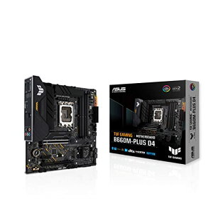 ASUS INTEL 12 CPU ( LGA1700 ) Ή B660 `bvZbg mATX }U[{[h TUF GAMING B660M-PLUS D4