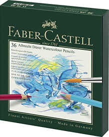 ファーバーカステル アルブレヒト デューラー水彩色鉛筆 36色セット スタジオボックス 117538