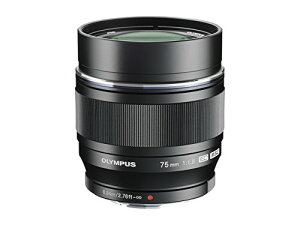 OLYMPUS �P�œ_�����Y M.ZUIKO DIGITAL ED 75mm F1.8 �u���b�N