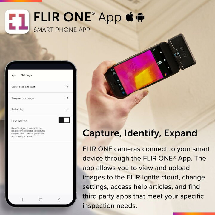 楽天市場】FLIR ONE Pro - iOS スマートフォン向け サーマル 