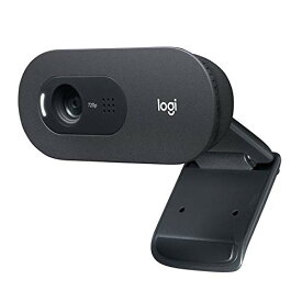 ロジクール Webカメラ C505 HD 720P 自動光補正 ロングレンジマイク 2mの長いUSB接続ケーブル Zoom や Skype 等主要なビデオ通話アプリに対応 ブラック ウェブカメラ ウェブカム PC Mac ノートパソコン 国内正規品
