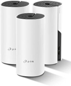 TP-Link メッシュ WiFi ルーター dual band 【 PS5 / ipad/Nintendo Switch/iPhone シリーズ メーカー動作確認済み 】 A lexa 認定製品 スマートテレビ 対応 メッシュWi-Fi無線LANルーター スマートホーム AC1200 867 + 300Mbps Deco M4 3ユニット