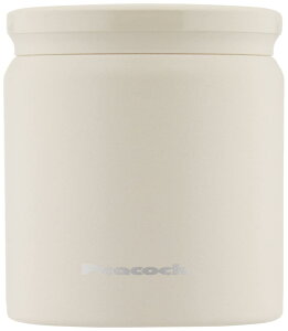 ピーコック魔法瓶工業(The-peacock) ピーコック 水筒 200ml 保温 保冷 軽量 小さめ 小さめ コーヒー ミニボトル シンプル 持ち運び コンパクト 洗いやすい ステンレス マグボトル ミルクホワイト A