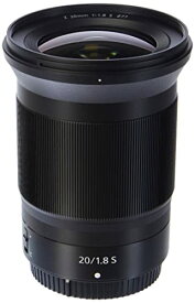 Nikon 単焦点レンズ NIKKOR Z 20mm f/1.8 S Zマウント フルサイズ対応 Sライン NZ20 1.8