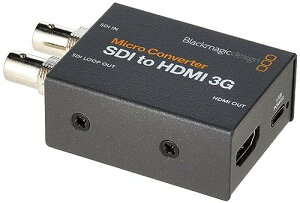 �u���b�N�}�W�b�N�f�U�C�� �y�������K�i�z�R���o�[�^�[ Micro Converter BiDirect SDI/HDMI 3G PSU