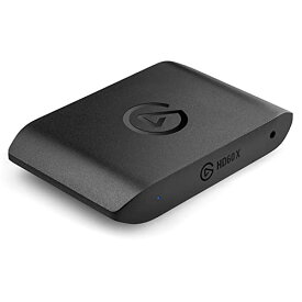 Elgato エルガト Game Capture HD60 X 外付けキャプチャカード ブラック 4K30 / 1080p60 HDR10 画質 / PS5 PS4 /Xbox Series X/S, Xbox One X/S,OBS 低遅延/Windows MAC対応