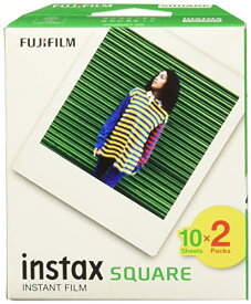 FUJIFILM スクエアフォーマットフィルム 20枚入 instax SQUARE INSTAX SQUARE WW 2